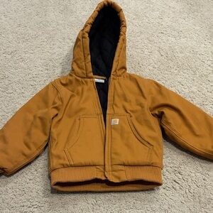 Carhartt Tan Hooded Jacket